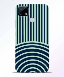 Circle Stripes Realme Narzo 20 Back Cover