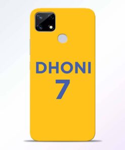 Dhoni 7 Realme Narzo 20 Back Cover