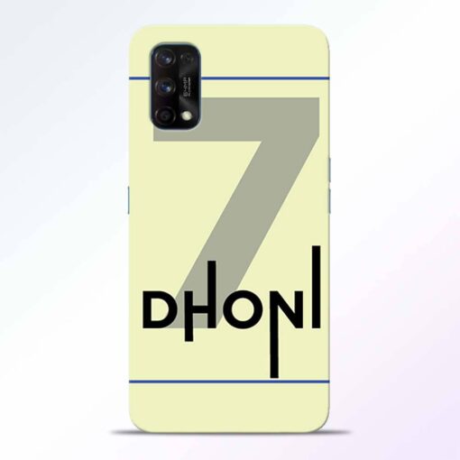 Dhoni Lover Realme 7 Pro Back Cover