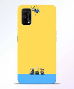 Hanging Minions Realme 7 Pro Back Cover