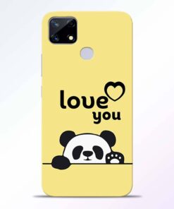 Love U Panda Realme Narzo 20 Back Cover