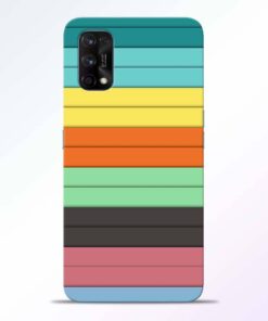 Multi Color Strap Realme 7 Pro Back Cover