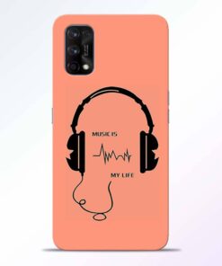 Music My Life Realme 7 Pro Back Cover