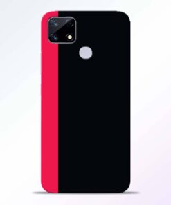 Pink Black Realme Narzo 20 Back Cover