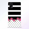 Pink Rose Realme 7 Pro Back Cover