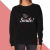 Smile Sweatshirt for women