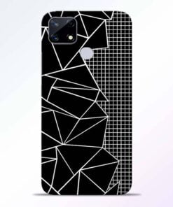 Stencil Pattern Realme Narzo 20 Back Cover