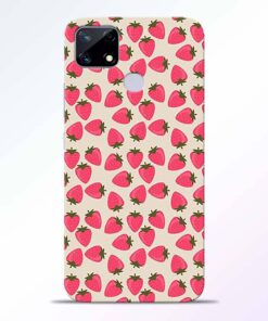 Strawberry Realme Narzo 20 Back Cover