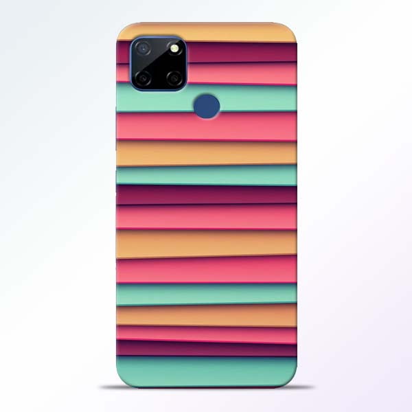 Color Stripes Realme C12 Mobile Cover 1 Color Stripes Realme C12 Mobile Cover