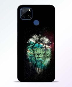 Lion Print Realme C12 Mobile Cover