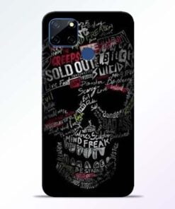 Skull Face Realme C12 Mobile Cover