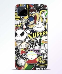 Sticker Bomb Realme C12 Mobile Cover