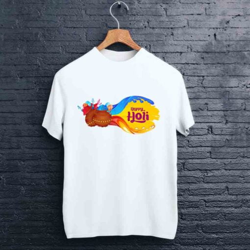 Color Pot Holi T shirt - CoversGap