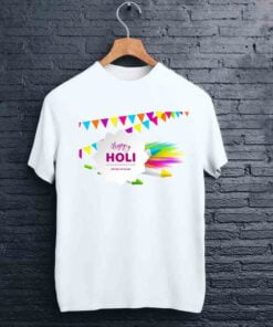 Colorful Flags Holi T shirt - CoversGap