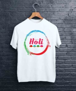 Four Colour Holi T shirt - CoversGap