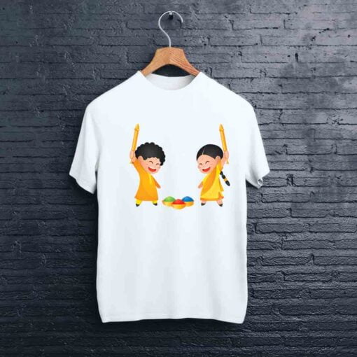Happy Kids Pichkari Holi T shirt - CoversGap