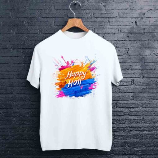 Happy Print Holi T shirt - CoversGap