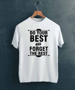 Do Your Best Gym T shirt on Hanger