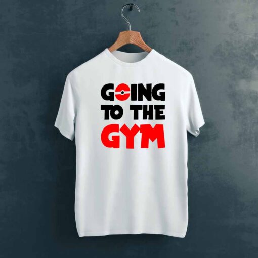 Going To Gym T shirt on Hanger