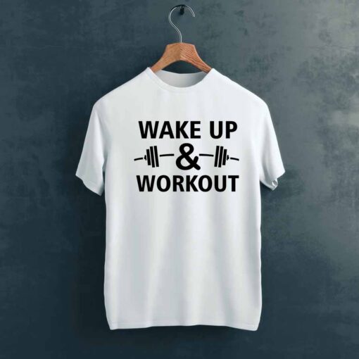 Workout Gym T shirt on Hanger