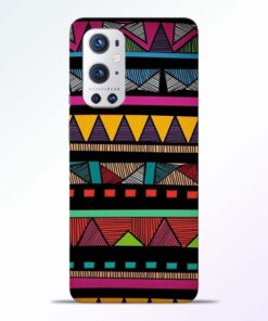 African Pattern Oneplus 9 Pro Back Cover