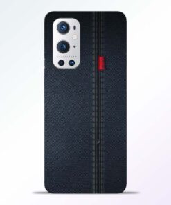 Blue Jeans Pattern Oneplus 9 Pro Back Cover