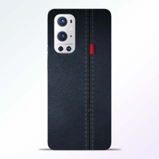 Blue Jeans Pattern Oneplus 9 Pro Back Cover