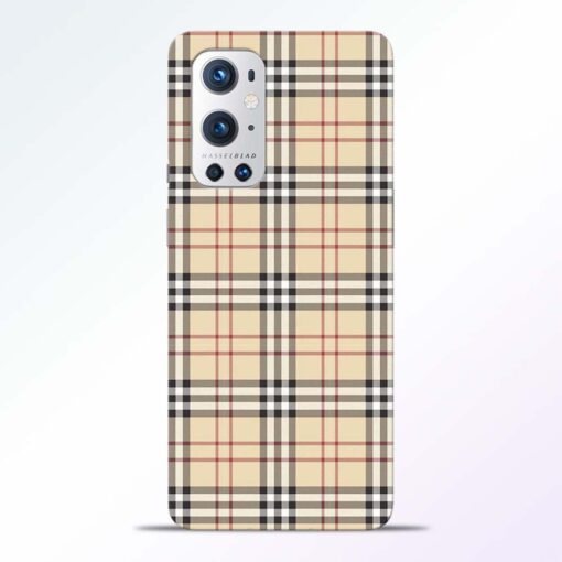 Burberry Oneplus 9 Pro Back Cover