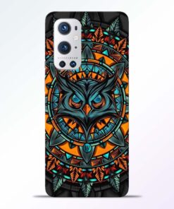 Funky Angry Owl Oneplus 9 Pro Back Cover
