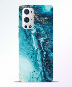 Funky Blue Marble Oneplus 9 Pro Back Cover
