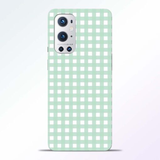 Green Pattern Oneplus 9 Pro Back Cover