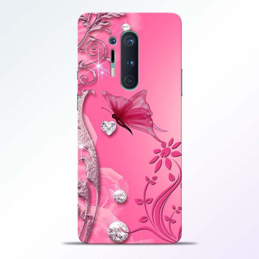 Abstract Butterfly Oneplus 8 Pro Back Cover