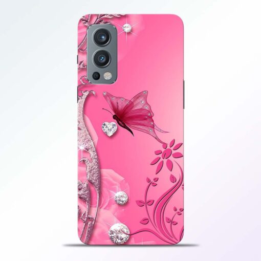 Abstract Butterfly Oneplus Nord 2 Back Cover