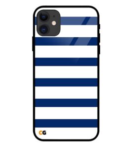 Blue Lining iPhone 11 Glass Case