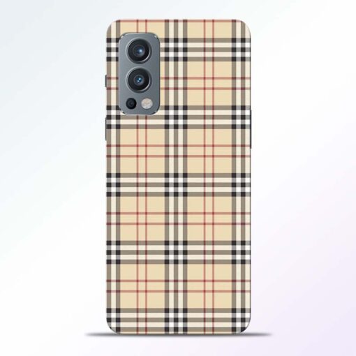 Burberry Oneplus Nord 2 Back Cover