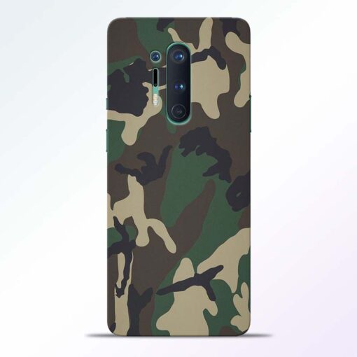 Camouflage Army Oneplus 8 Pro Back Cover