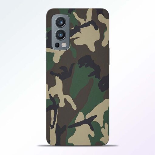 Camouflage Army Oneplus Nord 2 Back Cover