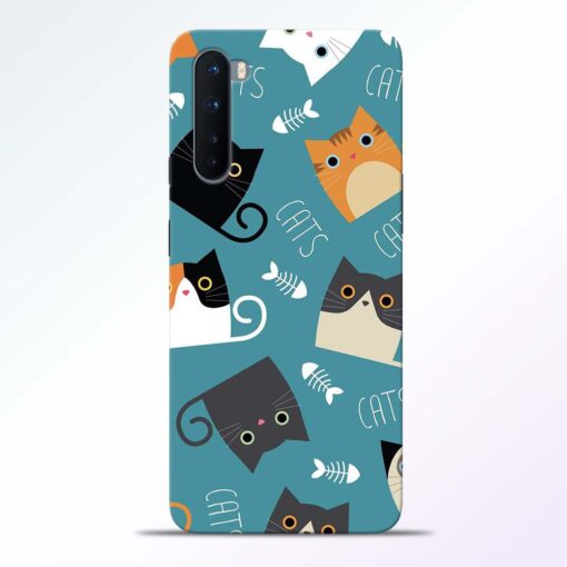 Cat Love Oneplus Nord Back Cover