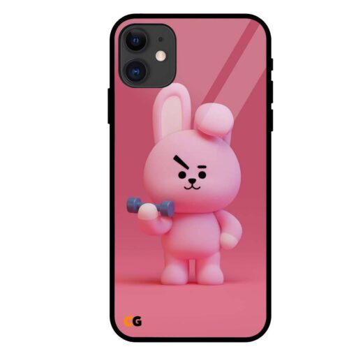 Cooky BT21 iPhone 11 Glass Back Cover