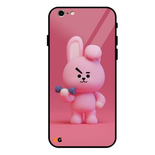 Cooky BT21 iPhone 6 Glass Back Cover