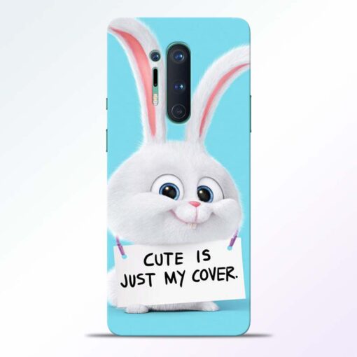 Cute Is Rabbit Oneplus 8 Pro Back Cover