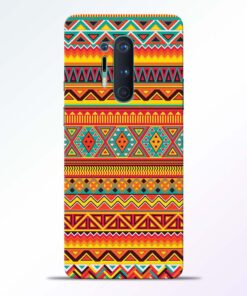 Ethnic Pattern Oneplus 8 Pro Back Cover