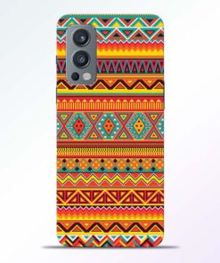 Ethnic Pattern Oneplus Nord 2 Back Cover