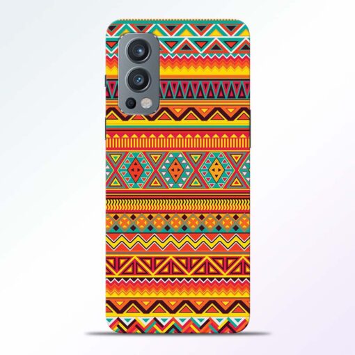 Ethnic Pattern Oneplus Nord 2 Back Cover