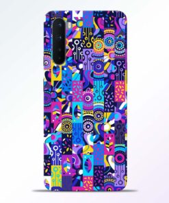 Flowers Print Oneplus Nord Back Cover