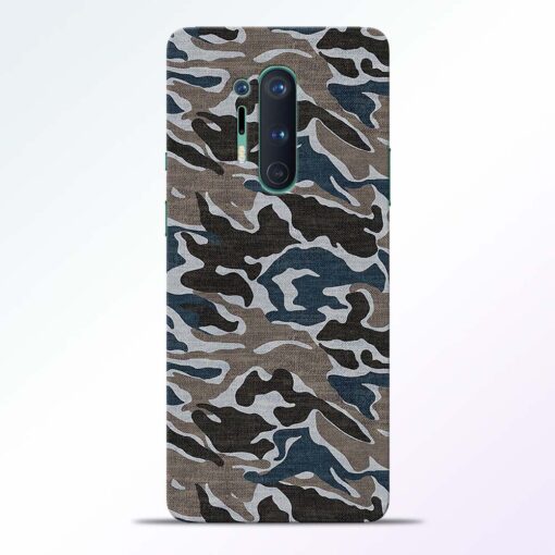 Funkey Camouflage Oneplus 8 Pro Back Cover