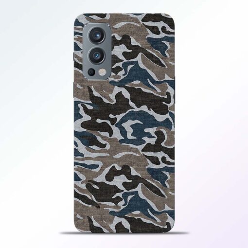 Funkey Camouflage Oneplus Nord 2 Back Cover