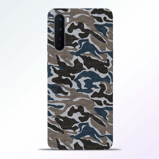 Funkey Camouflage Oneplus Nord Back Cover