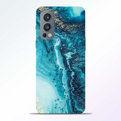 Funky Blue Marble Oneplus Nord 2 Back Cover