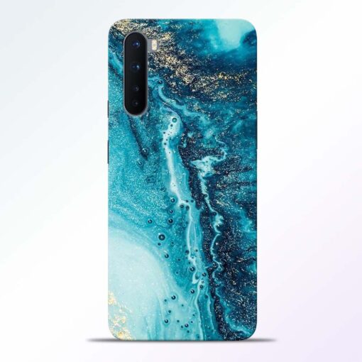 Funky Blue Marble Oneplus Nord Back Cover